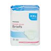 Mckesson Super Plus Incontinence Brief XXL Contoured, Moderate, PK 48 BRCLXXL